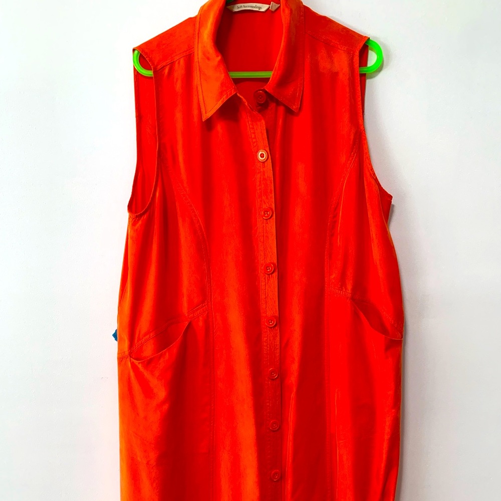 Silky cool comfort with pockets